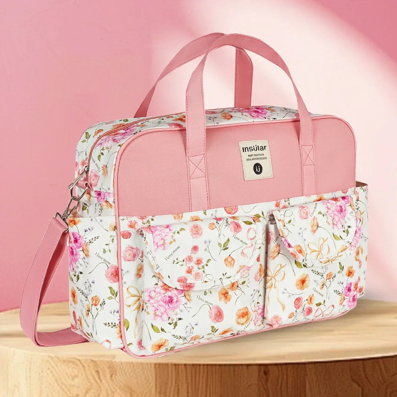 New Mummy Bag – Small Size, Lightweight, Waterproof, Multi-Functional Baby Diaper Crossbody Bag