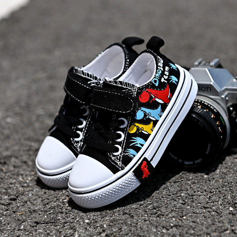Kids Four-Season Sneakers – Breathable Soft-Soled Casual Shoes