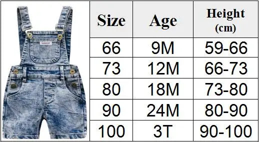 Jumpsuit Casual Pants 1-3 Y