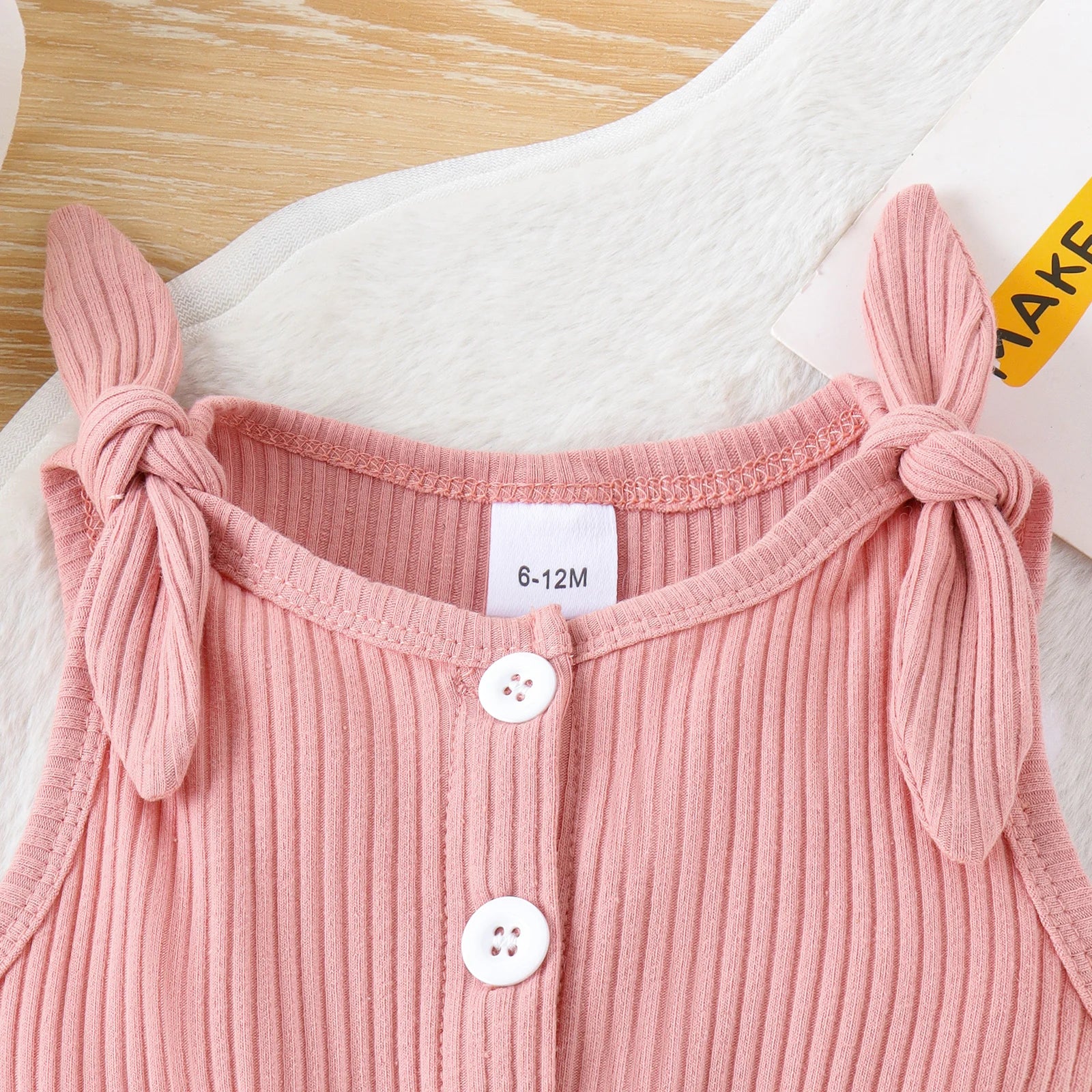 0-4 Years Baby Girls Baby Soft And Comfortable Strip Vest Onesie