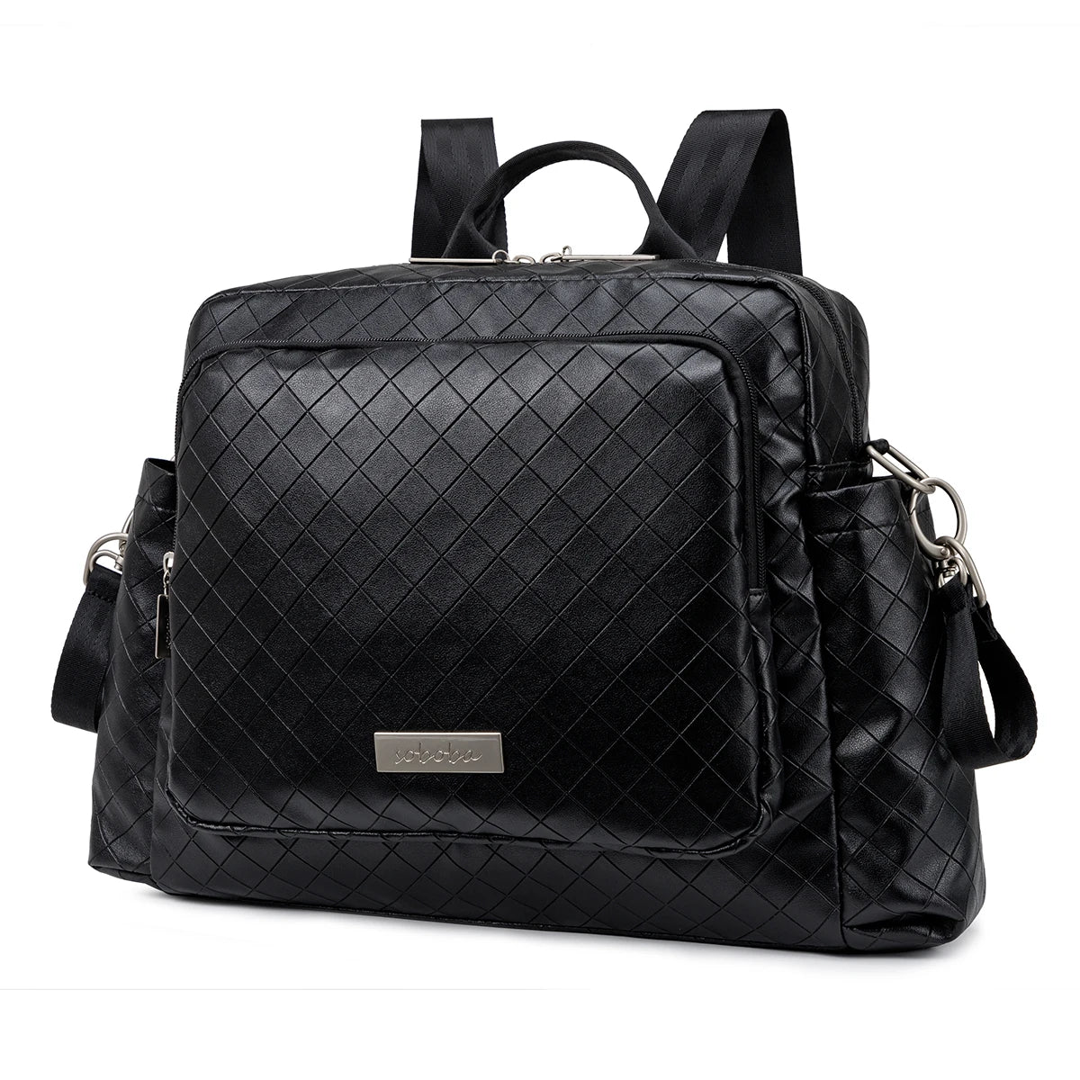 Soboba Diaper Bag for Mother – Waterproof, Large Capacity Polyester Travel Backpack