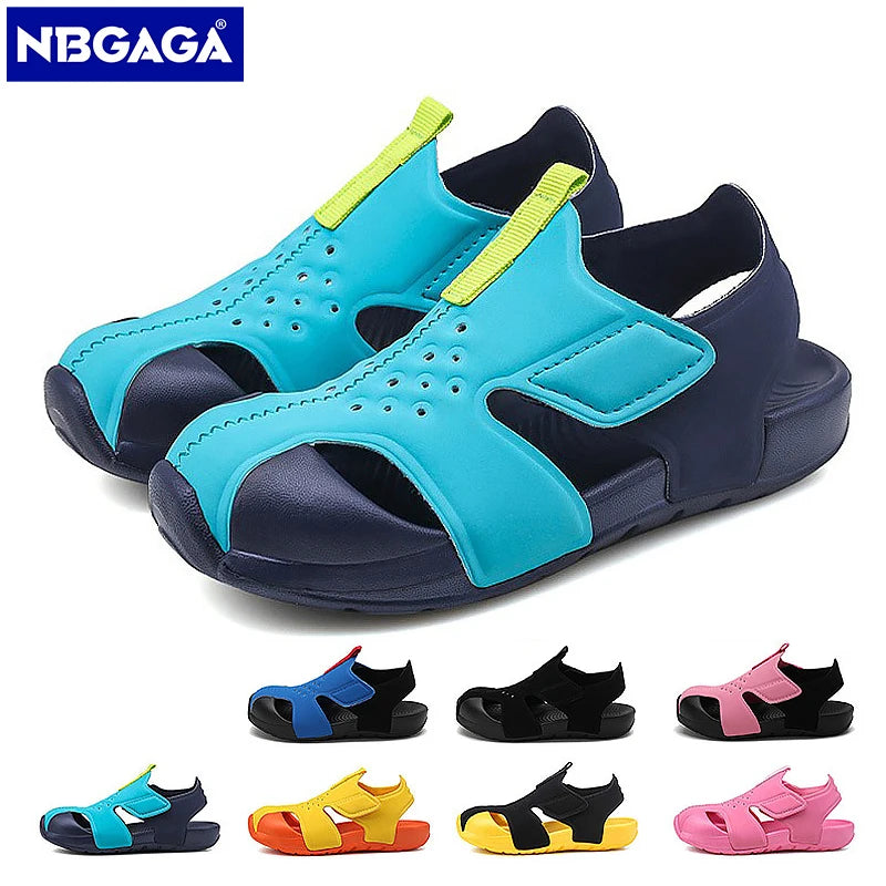 Kids Summer Candy Sandals – Breathable Mesh Sport Shoes