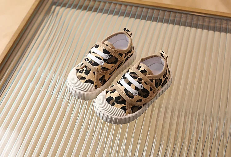 Kids Canvas Sneakers – Soft Breathable Candy-Colored Shoes