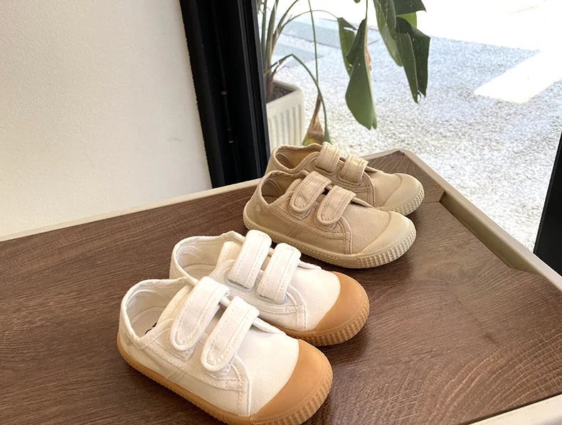 Toddler Kids Retro Canvas Sneakers