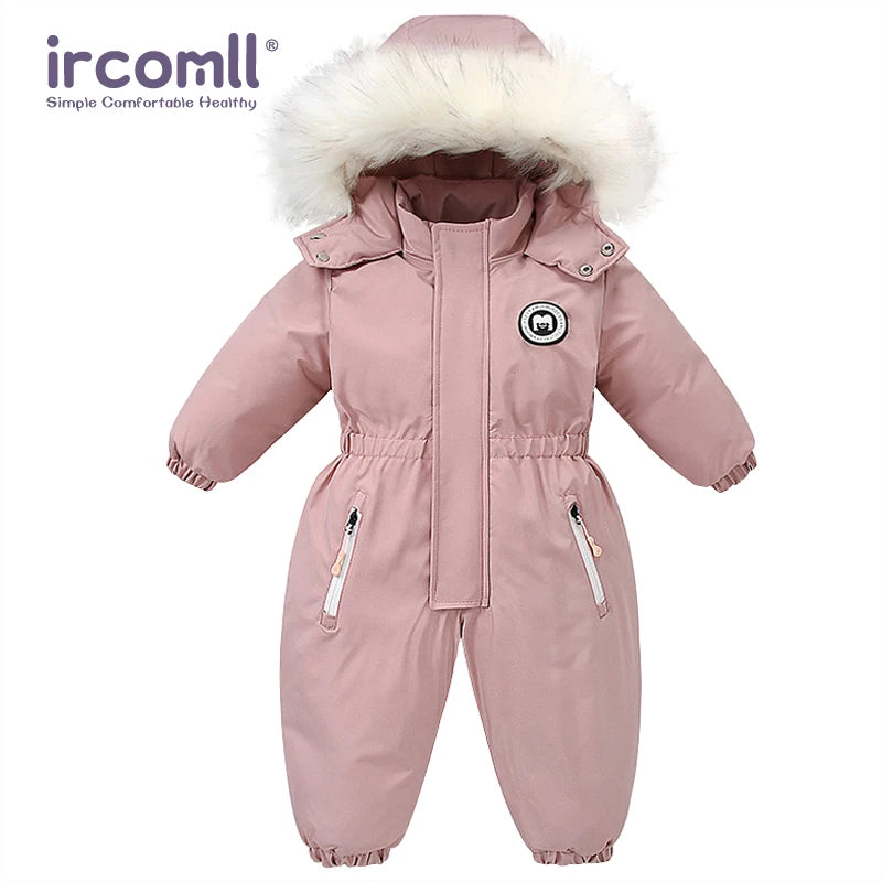 Infant Baby Overalls, Thick Winter Outwear -30°C