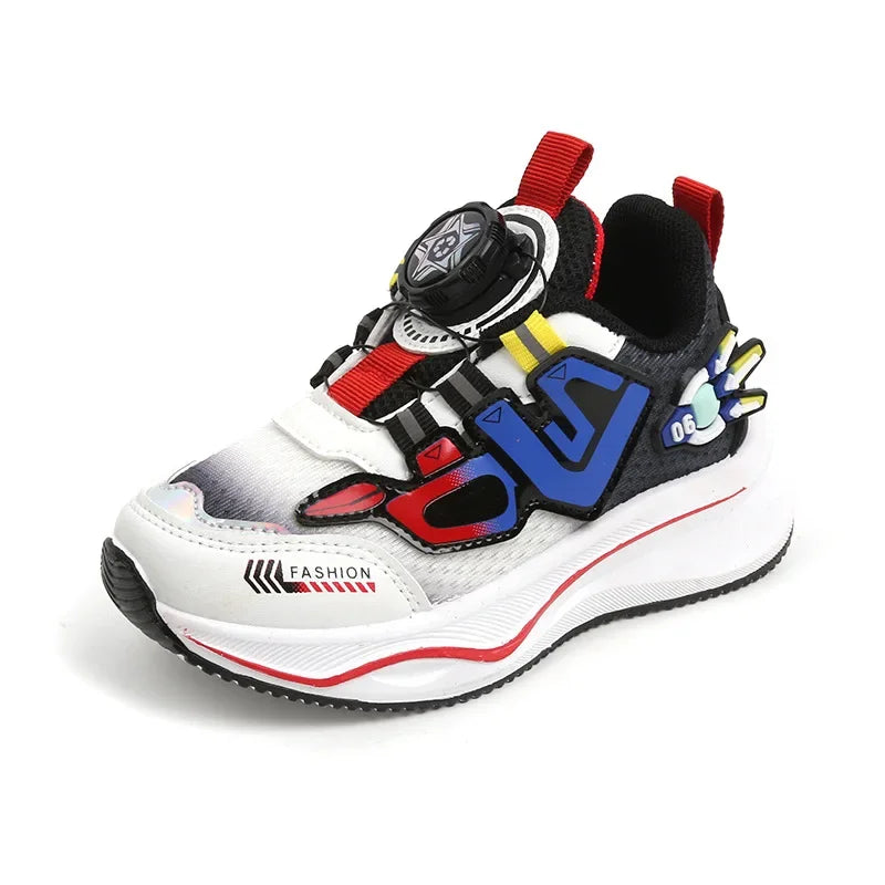 Kids’ Breathable Mesh Sneakers – Soft, Non-Slip Running Shoes