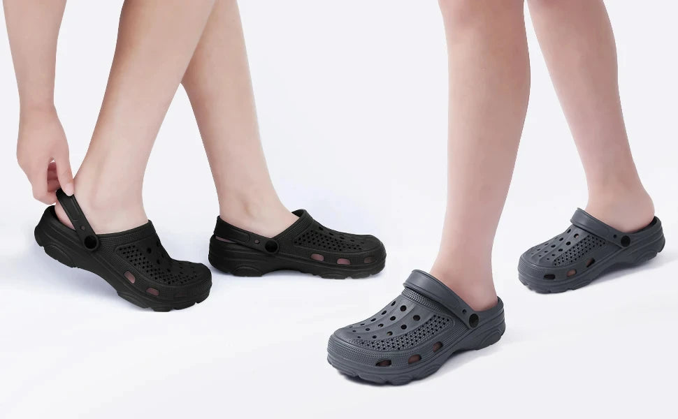 Crestar Women’s Clogs – Breathable Non-Slip Garden & Beach Sandals