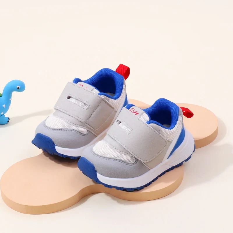 Kids  Prewalker Sneakers – Rubber Sole Anti-Slip Casual Shoes