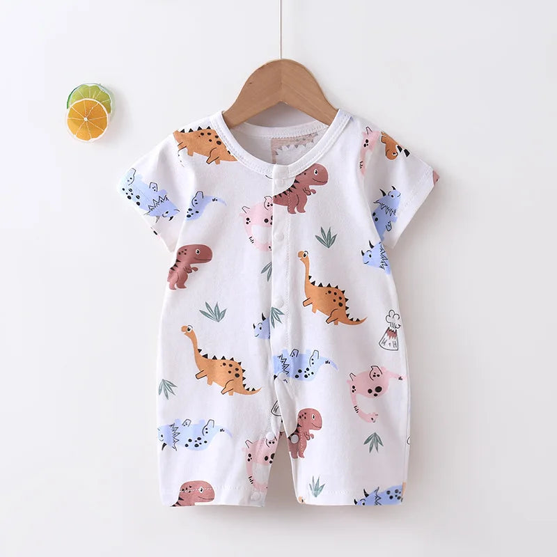 Short-Sleeved Thin Harness Infant Clothes