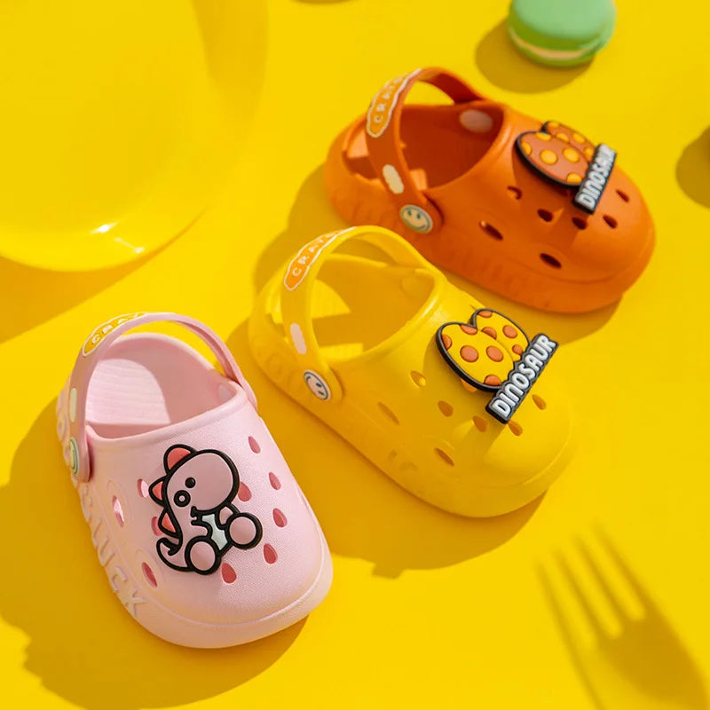 Baby Summer Sandals – Cartoon Garden & Beach Shoes for Boys & Girls