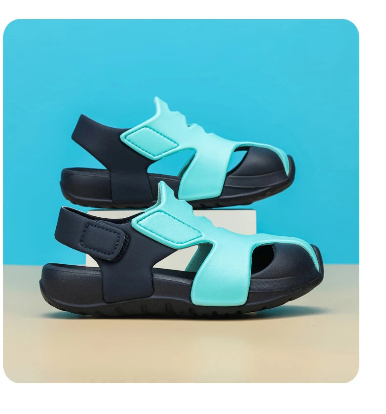 Kids’ Summer Sandals – Candy Color, Breathable Mesh Shoes