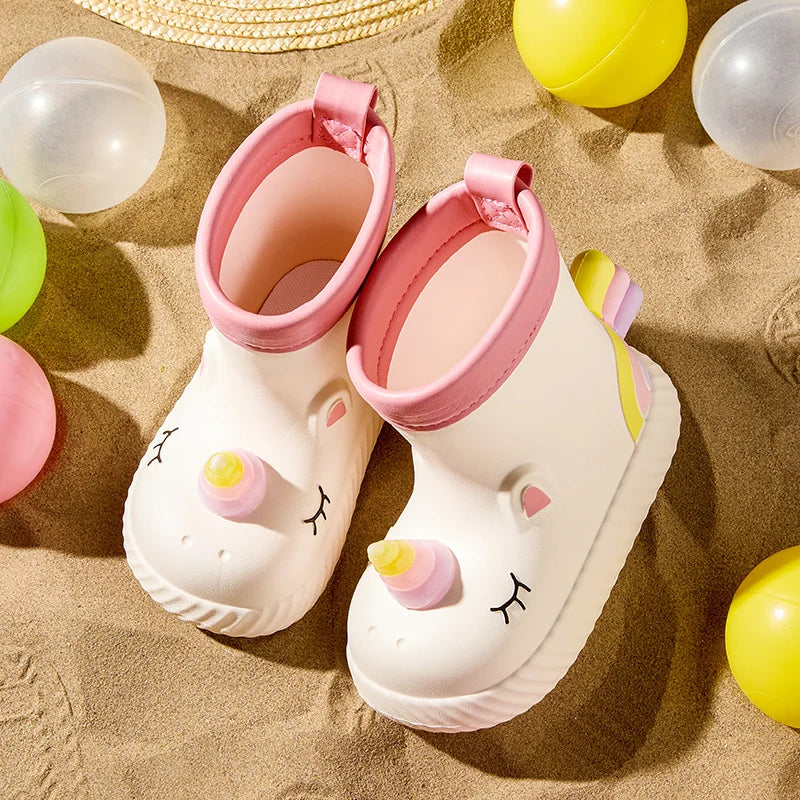 Kids’ Mario Rain Boots – Waterproof & Non-Slip