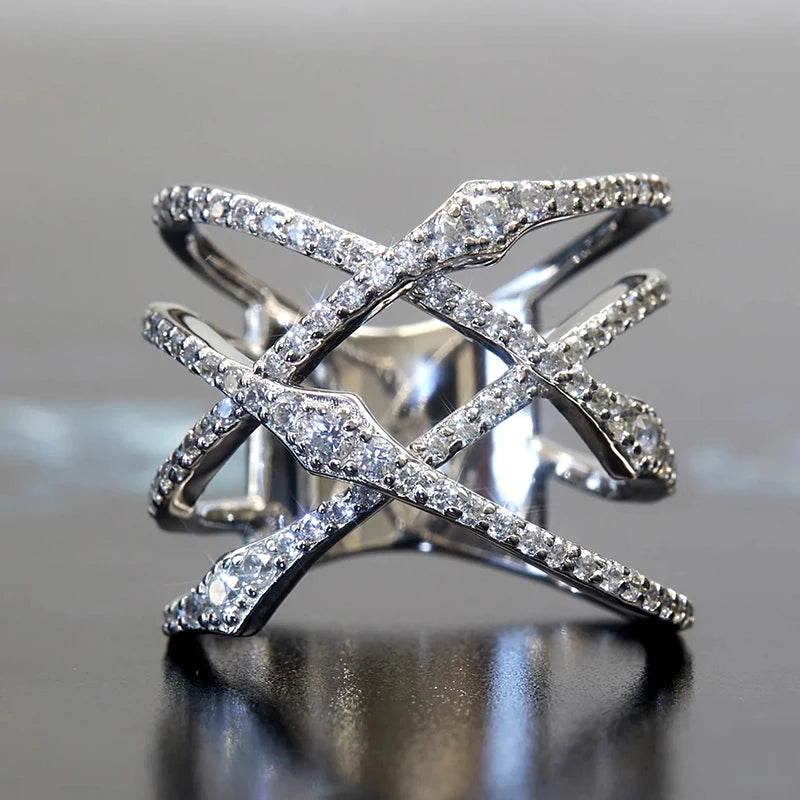 Caoshi Stylish With Zirconia Ring