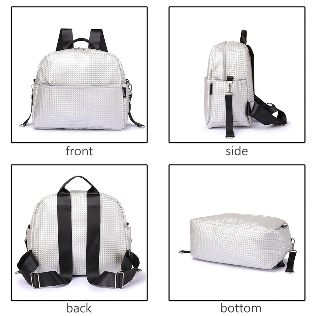 Soboba Stylish Mother Diaper Bag – Waterproof, Large Capacity Fashion Nappy Backpack