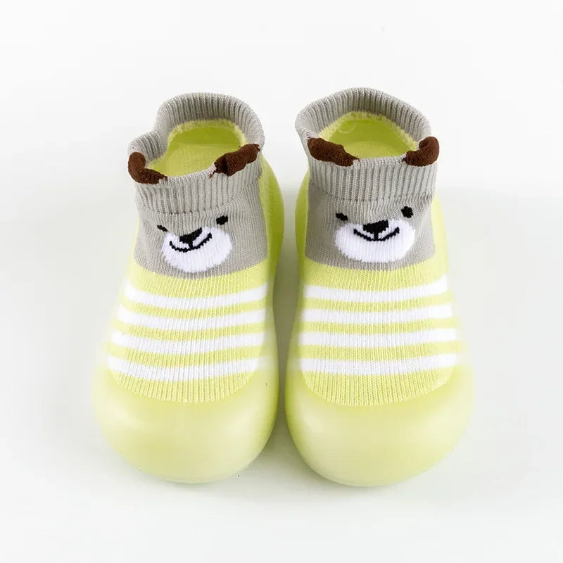 0-3Y Baby Walkers Soft Sole Socks Shoes