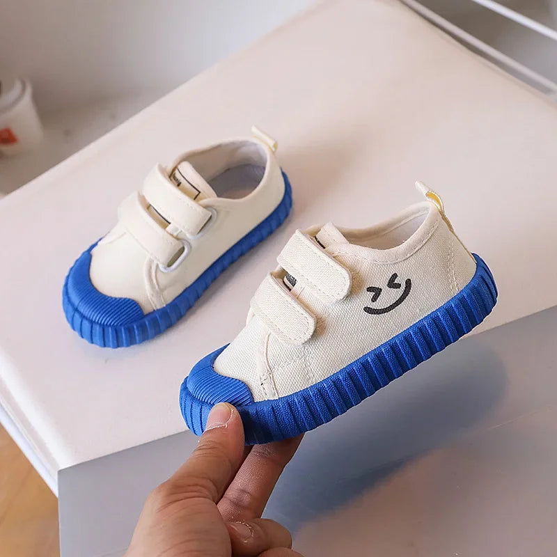 Kids’ Korean Canvas Shoes – Comfortable Casual Sneakers