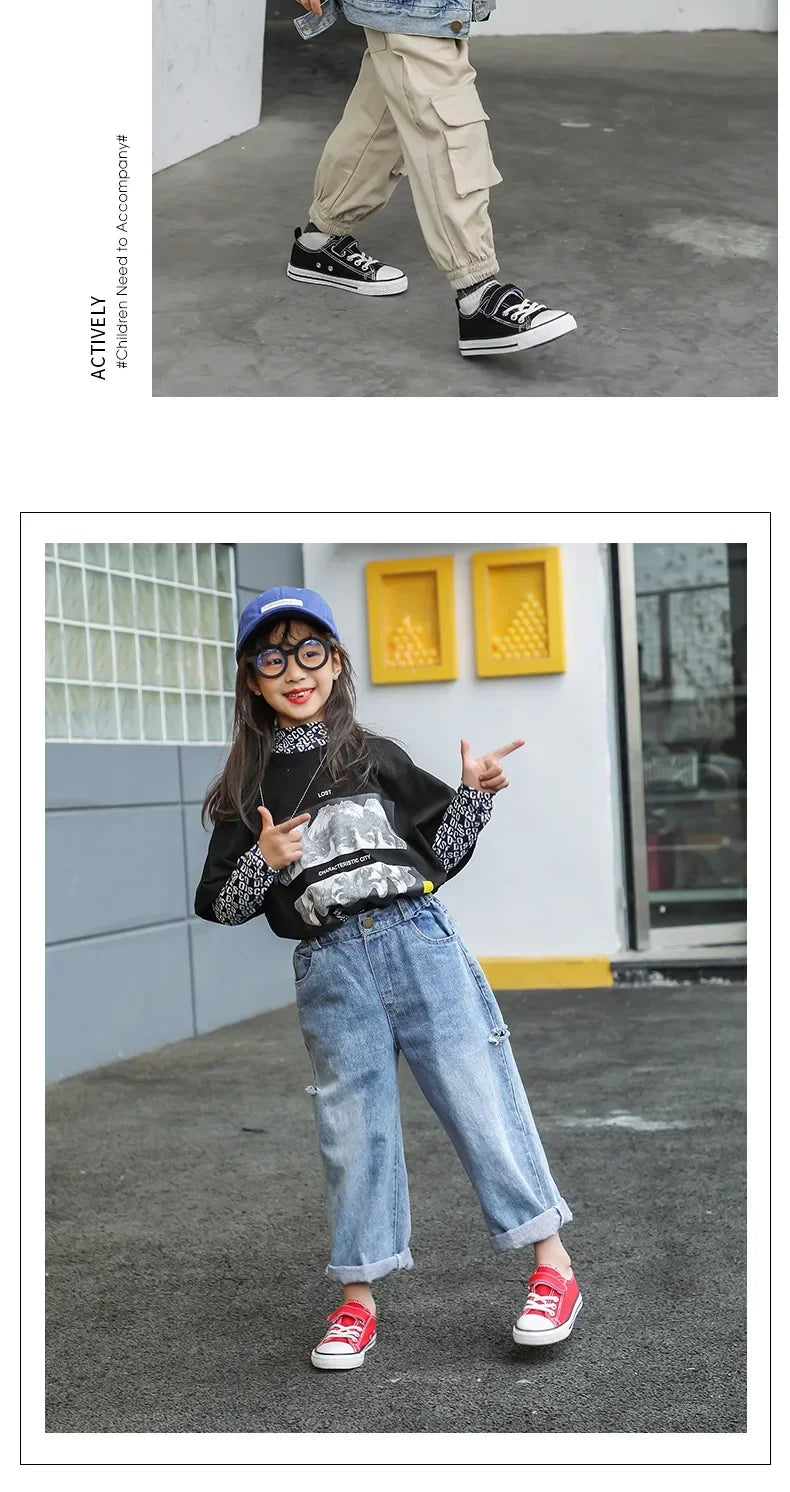 Kids Canvas Sneakers