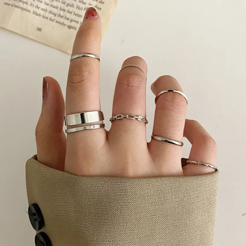 Heart Geometric Gold Butterfly Ring