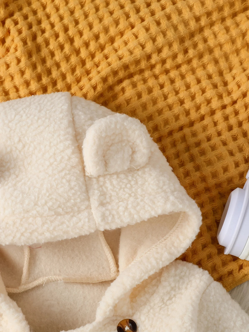 Newborn Baby Girl Boy Fleece Jumpsuit Autumn For 3M-24M