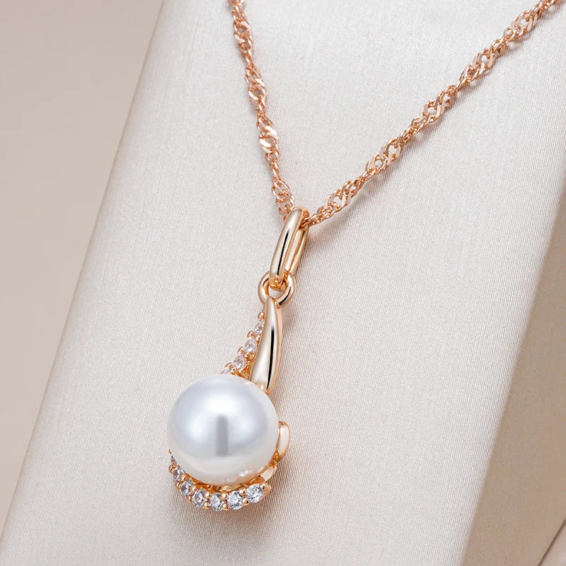 Kinel Luxury 585 Rose Gold Color