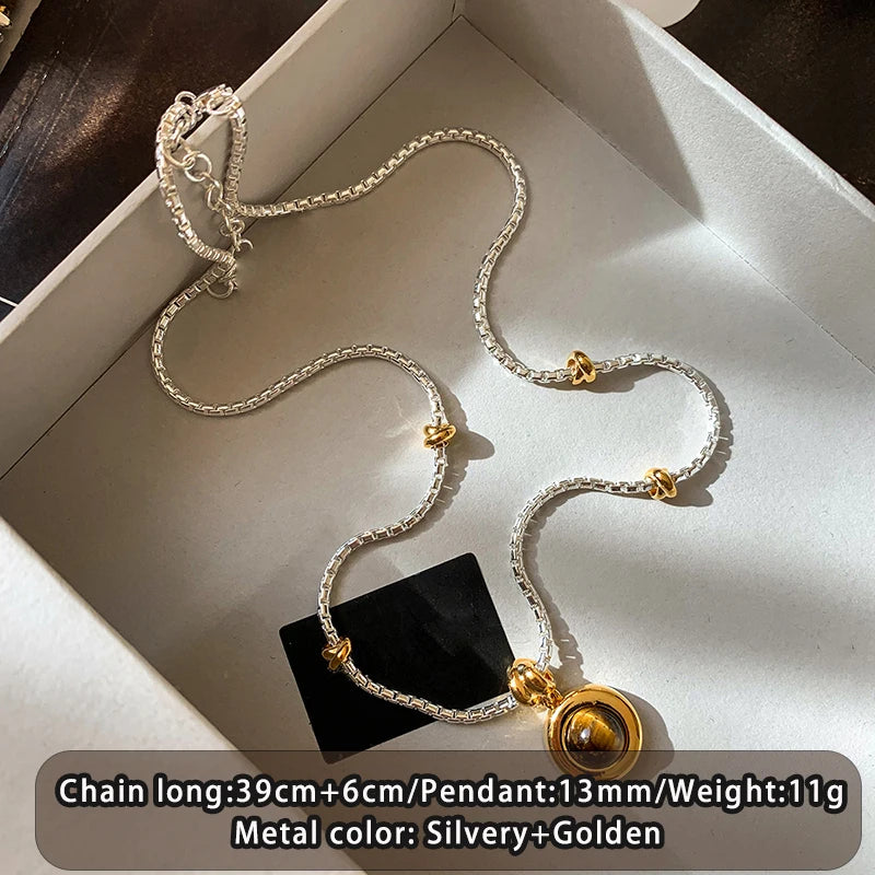 Gold and Silver Color Chain