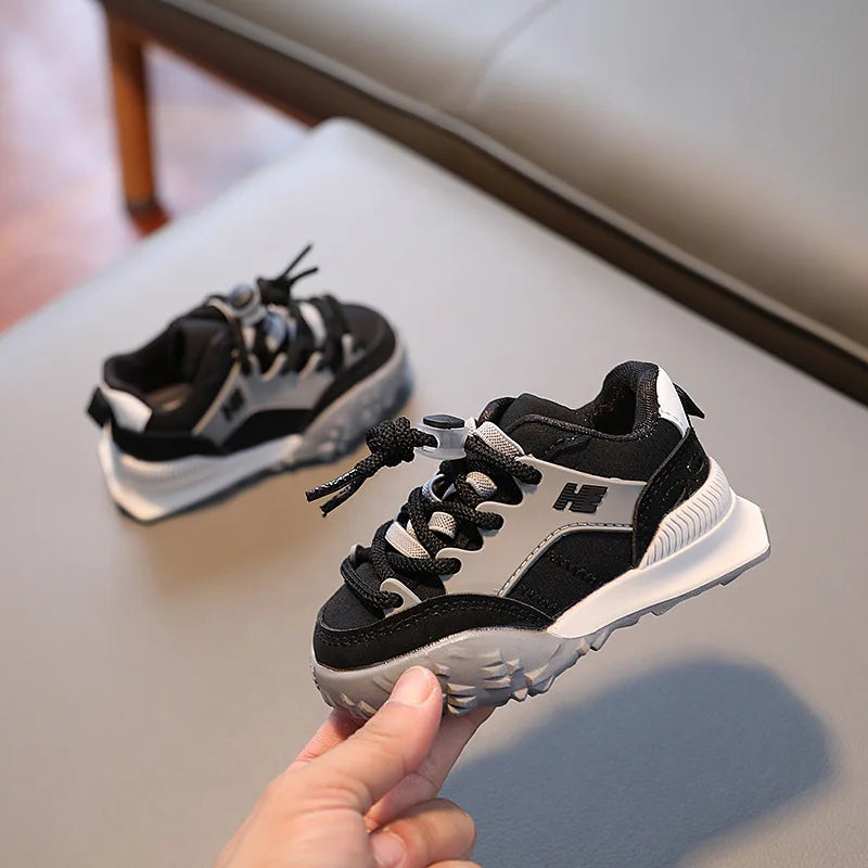 Kids’ Mesh Sneakers – Breathable, Casual Running Shoes (21–36)