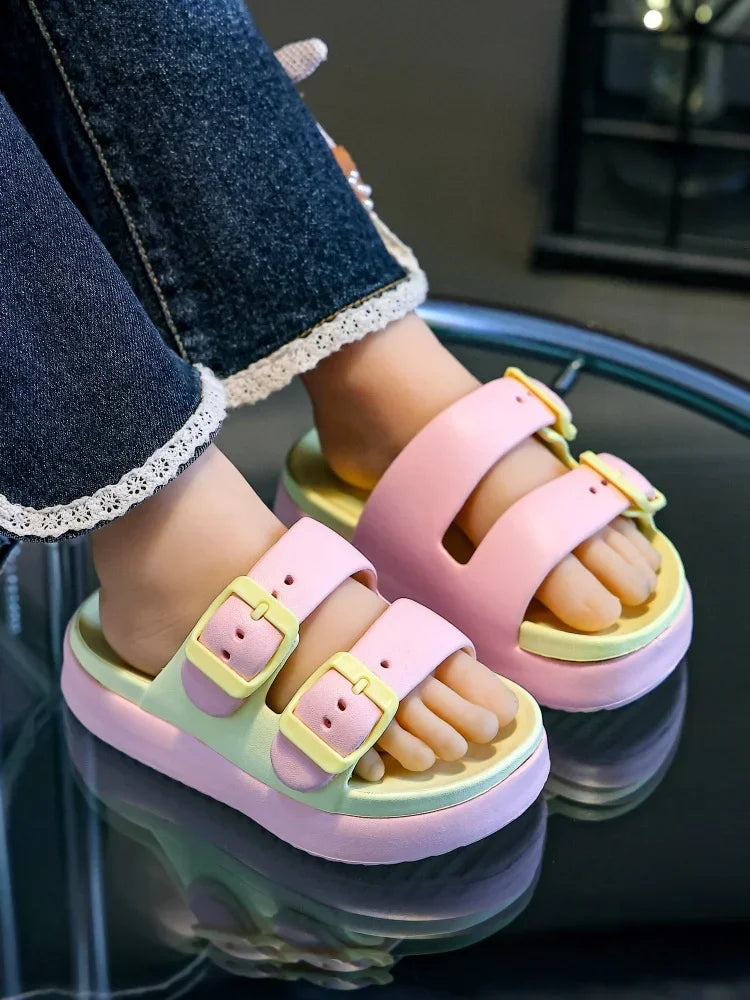 Kids’ Soft Sole Slippers – Comfortable Summer Shoes