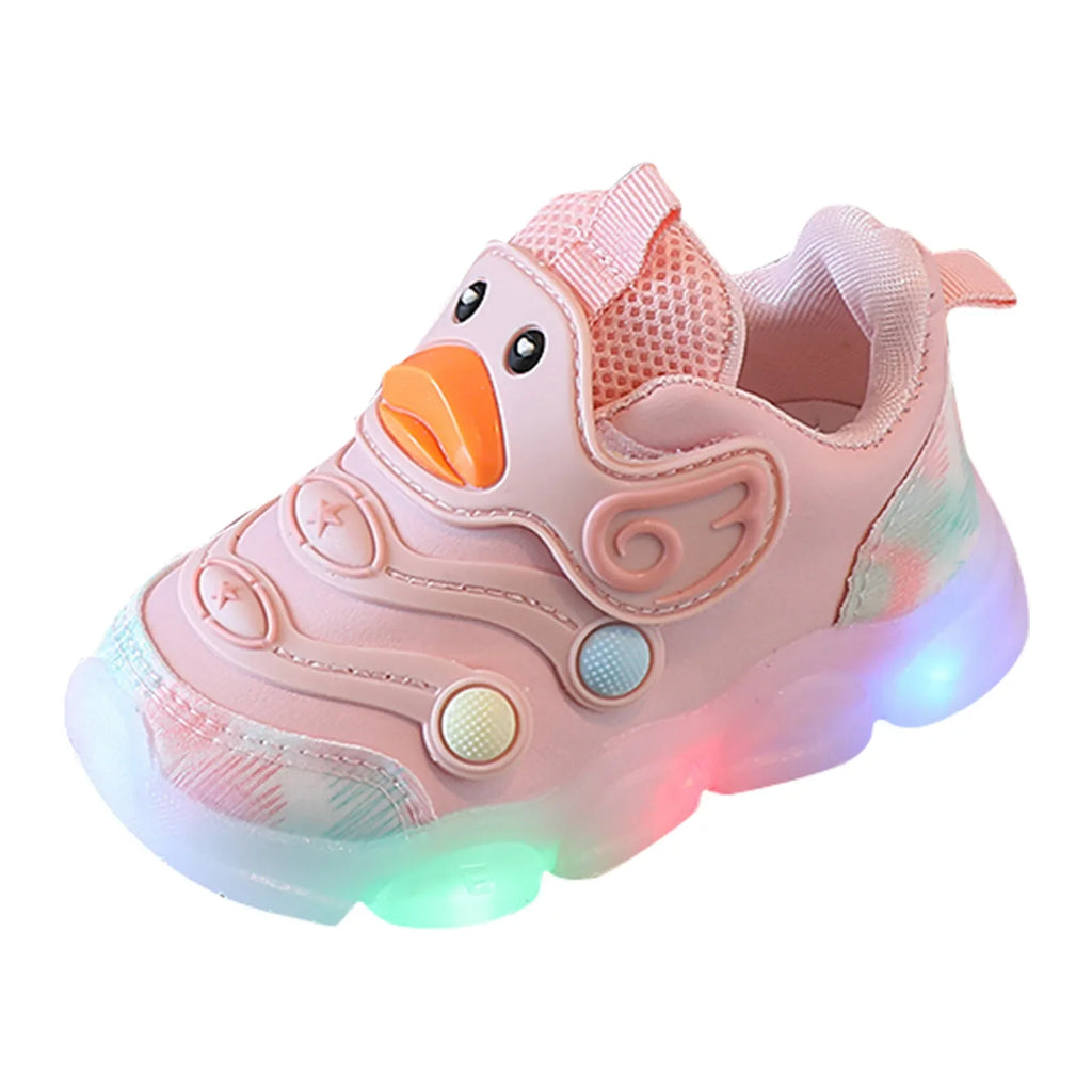Kids’ LED Sneakers – Breathable, Light-Up Shoes