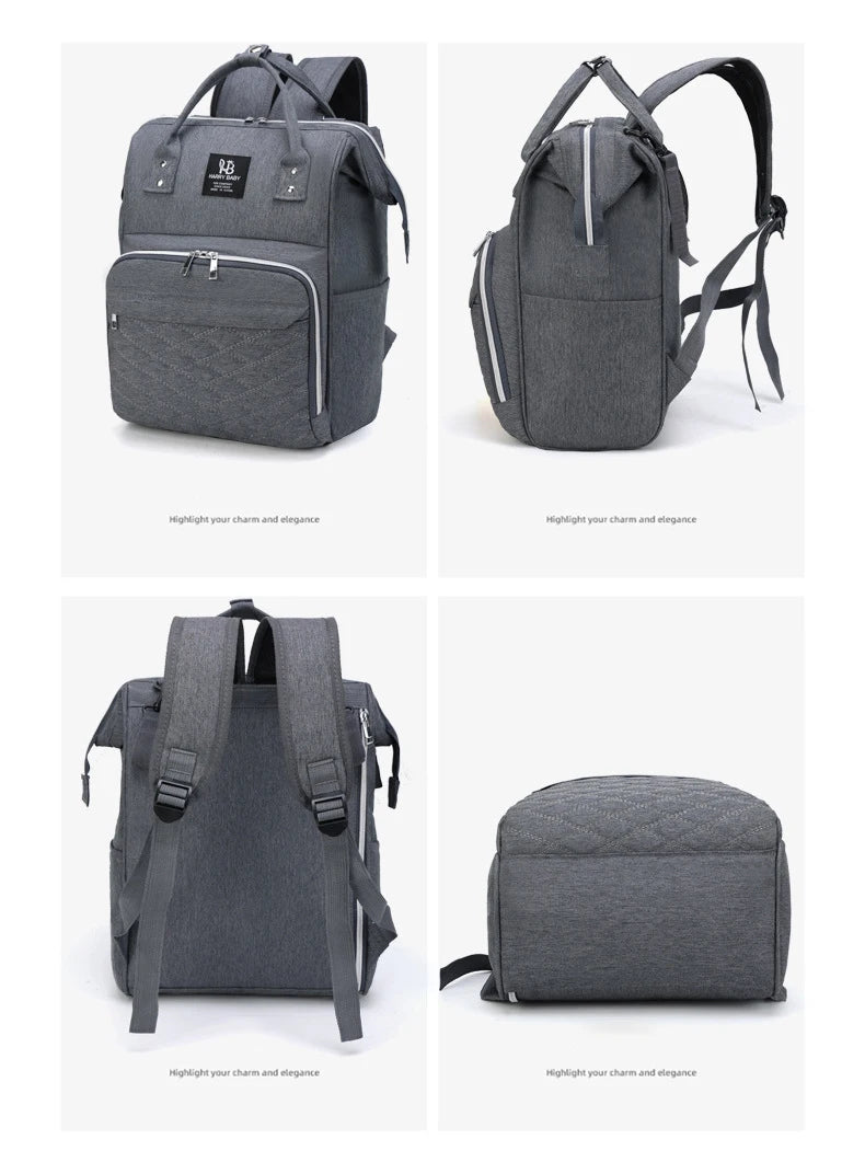 Maternity Diaper Backpack with USB Charging Port