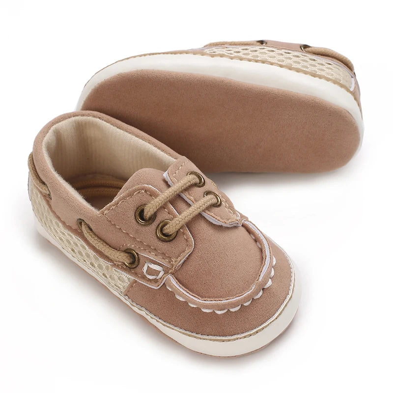 Baby Canvas Shoes – Soft Sole Casual Walking Sneakers