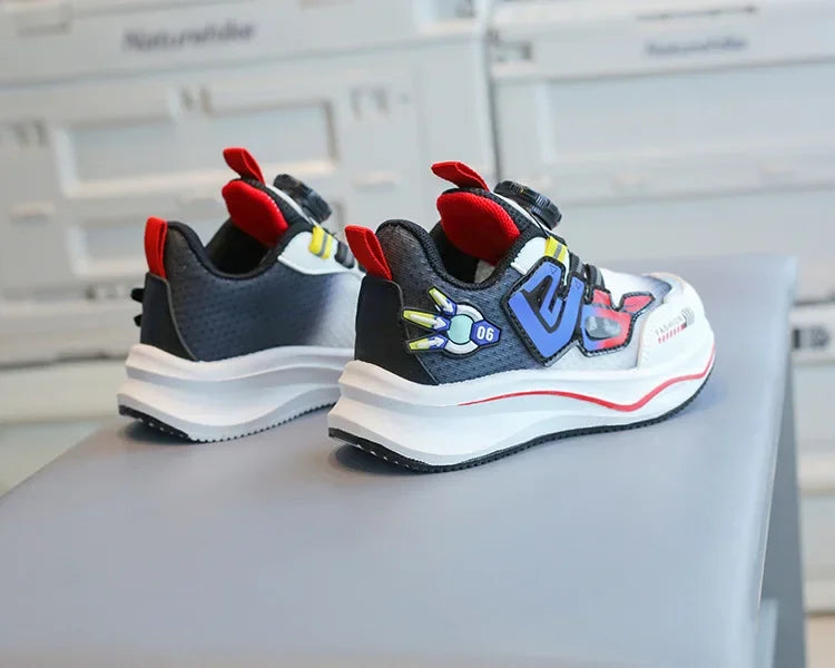 Kids’ Breathable Mesh Sneakers – Soft, Non-Slip Running Shoes