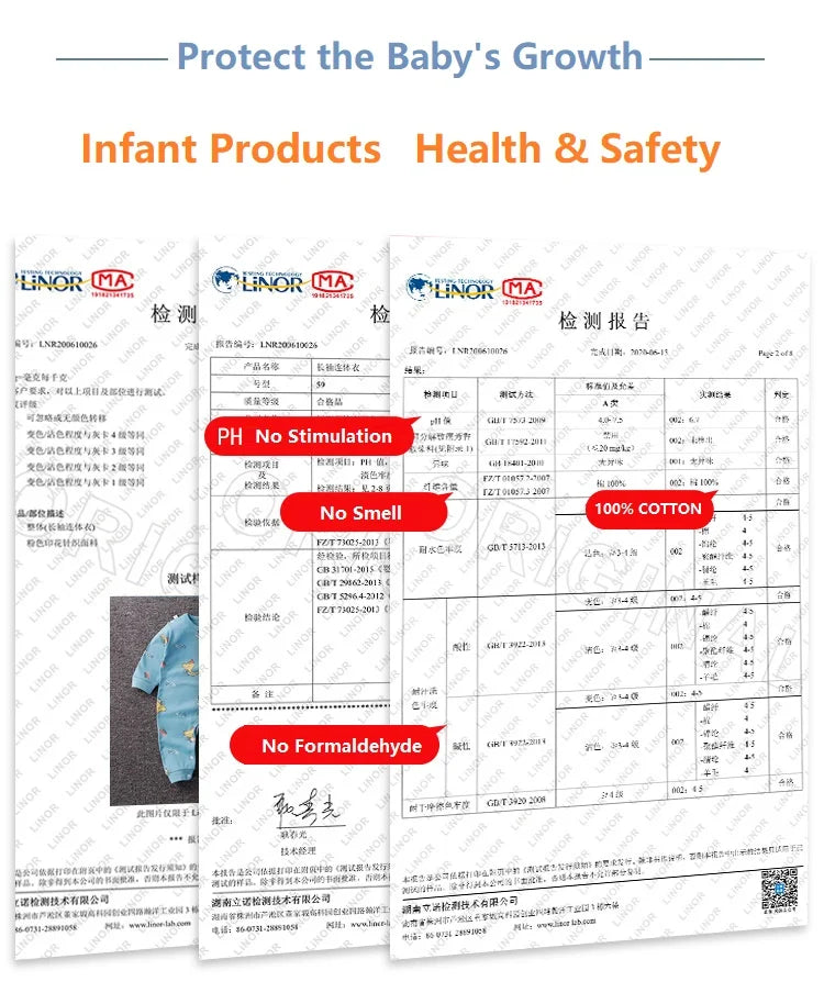 Cotton Baby Romper, Boys & Girls, One-Piece