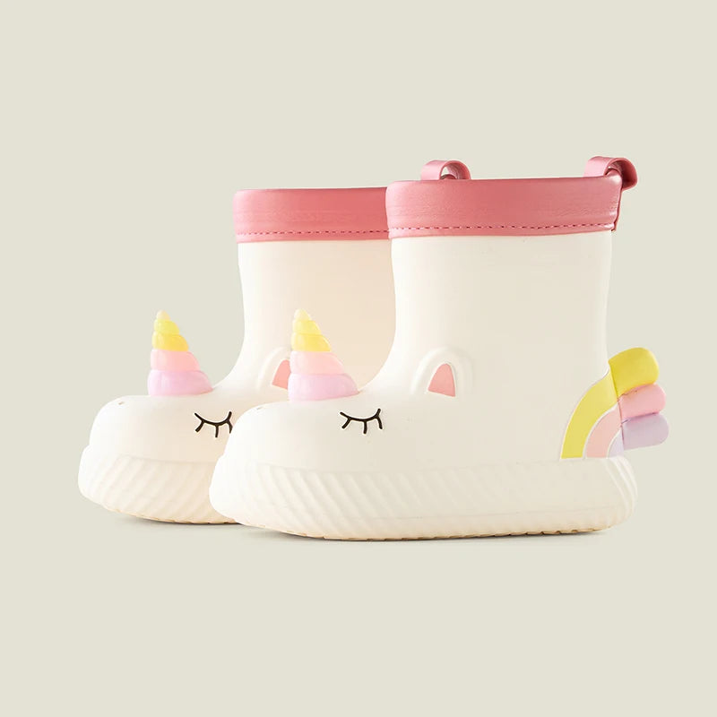 Kids’ Mario Rain Boots – Waterproof & Non-Slip