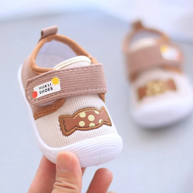 Infant Cartoon Soft-Sole Sneakers – Non-Slip Toddler Casual Shoes