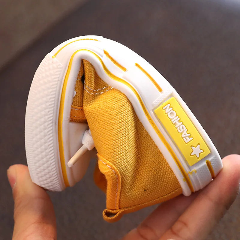 Kids’ Canvas Shoes – Breathable Casual Sneakers