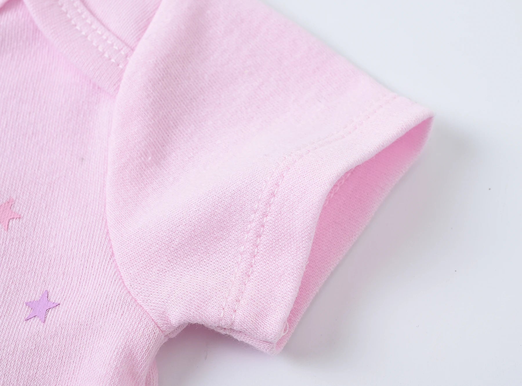 3/6PCS Baby Bodysuit Set, Cotton Short Sleeve 0–12M