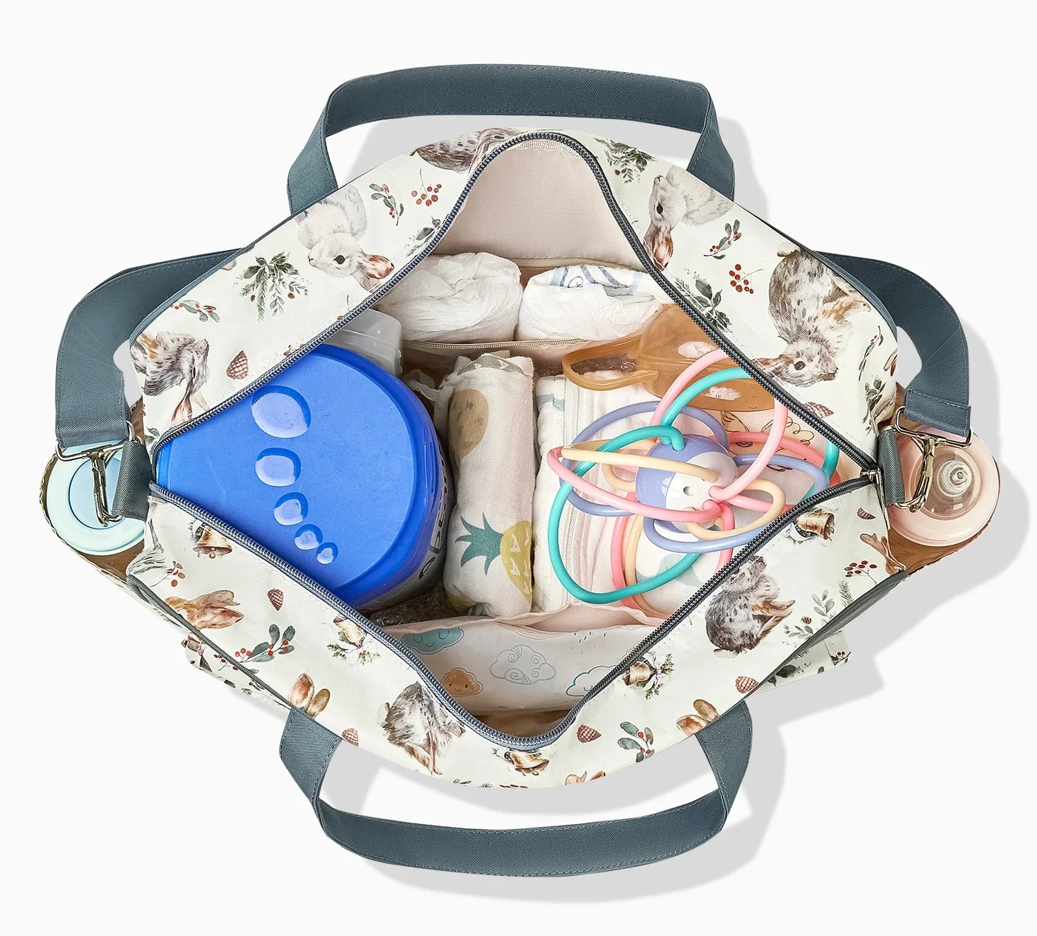 New Mummy Bag – Small Size, Lightweight, Waterproof, Multi-Functional Baby Diaper Crossbody Bag