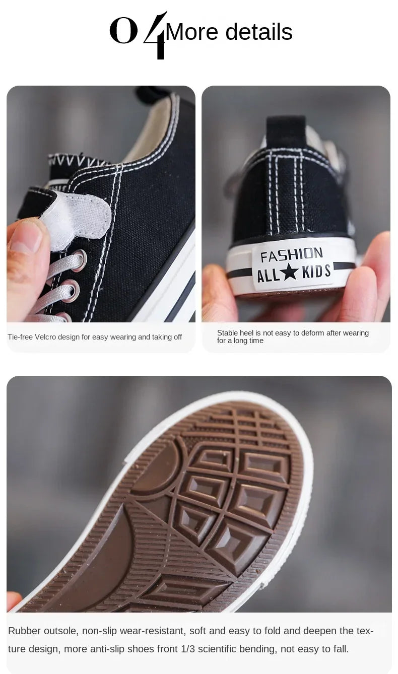 Kids Canvas Sneakers