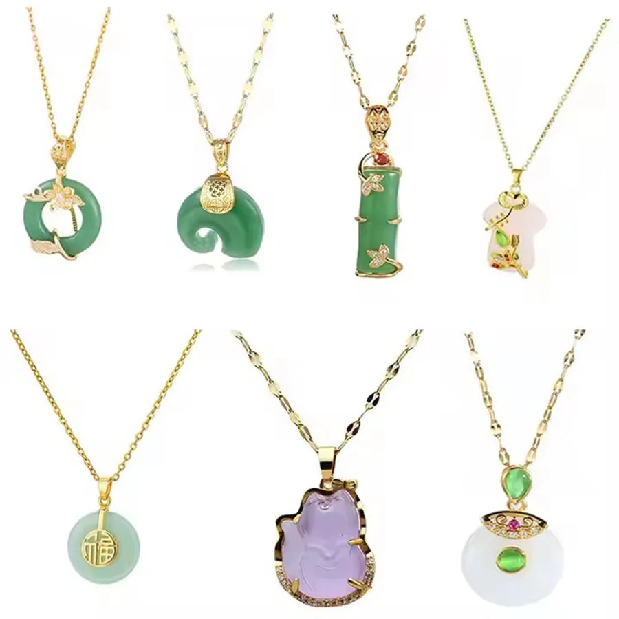wholesale fashion jade pendant jewelry