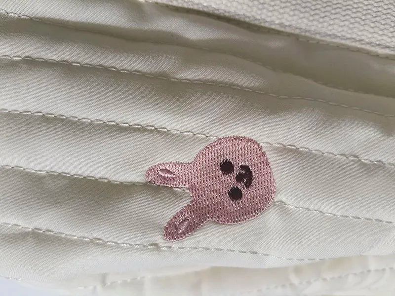 New Embroidered Mom Bag – Large Capacity, Lightweight, Multi-Functional Handbag