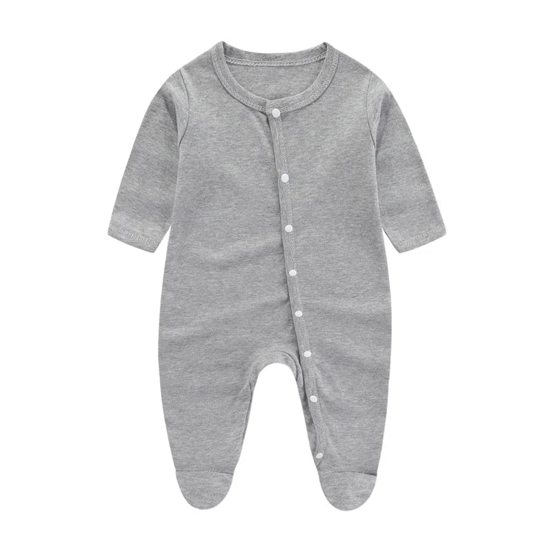Baby Bodysuit 0–9M, Spring/Summer Romper for Boys & Girls