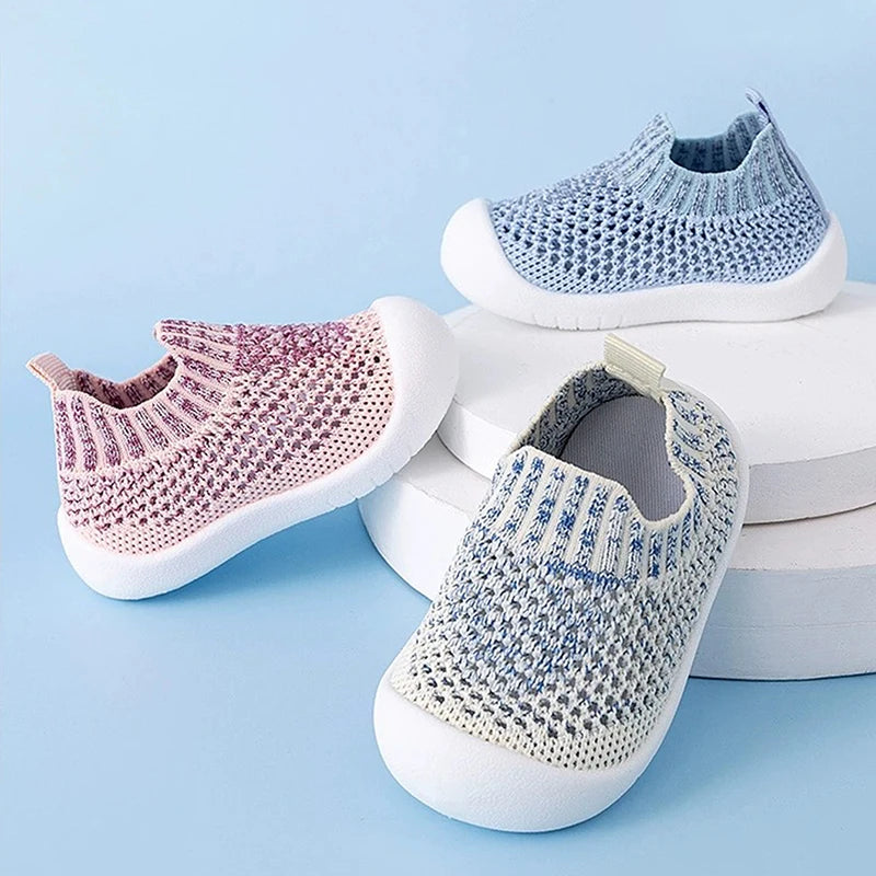 Unisex Baby Walking Shoes – Breathable Anti-Slip Summer/Autumn Sandals