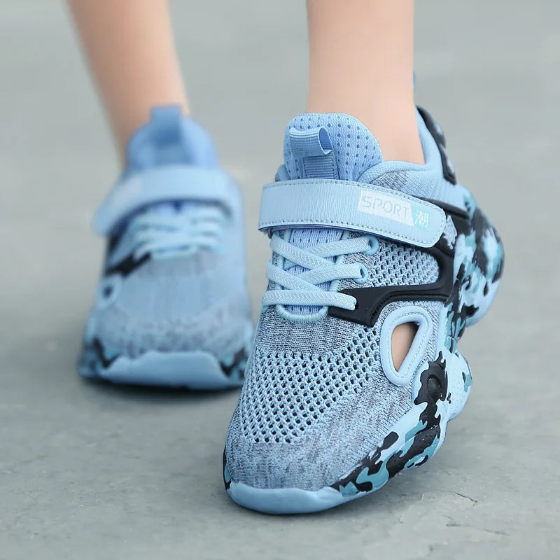 Boys’ Summer Casual Running Shoes – Fashion & Breathable