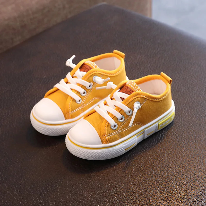 Kids’ Canvas Shoes – Breathable Casual Sneakers