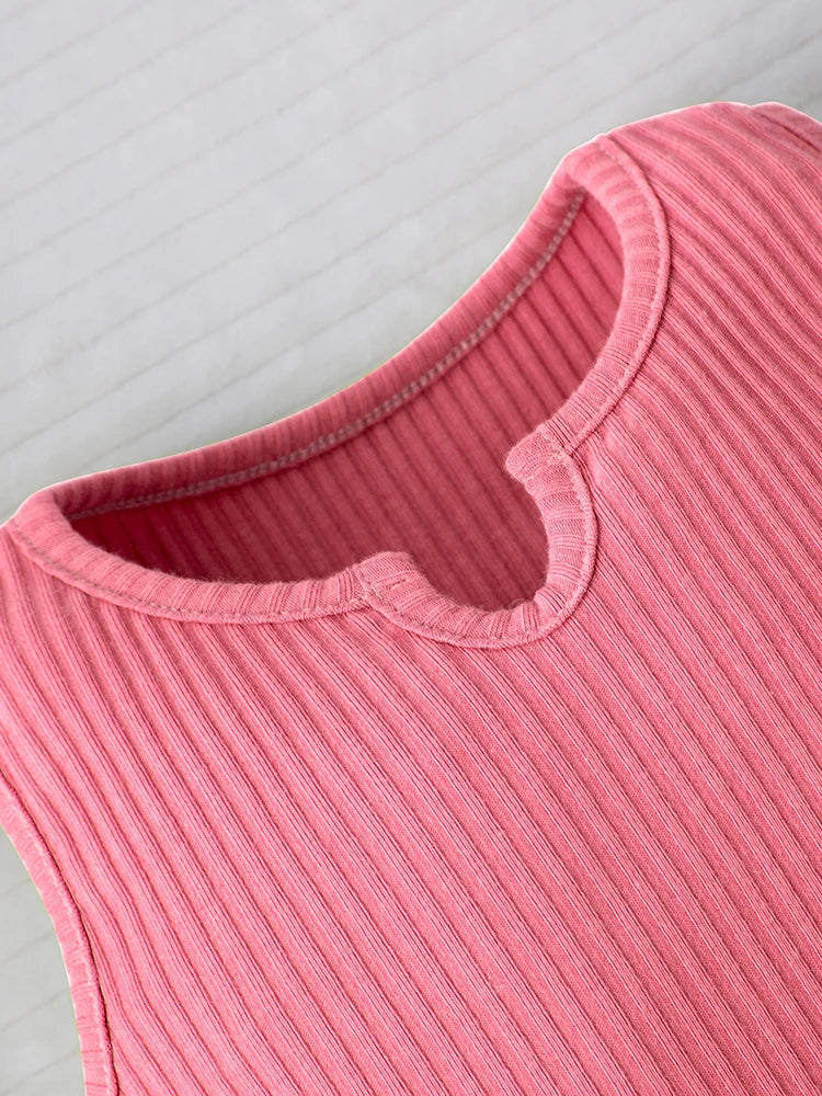 Baby Summer 2-Piece Vest & Shorts Set (0–12M)