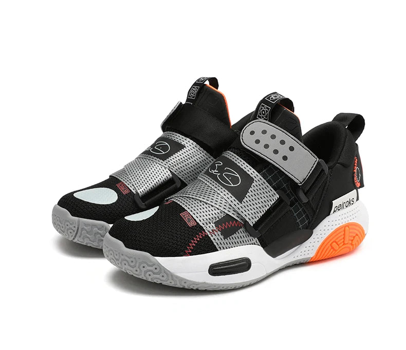 Kids 2024 Basketball Sneakers – Lightweight Non-Slip Sport Shoes