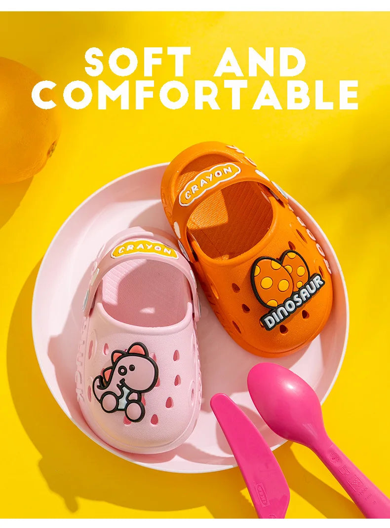 Baby Summer Sandals – Cartoon Garden & Beach Shoes for Boys & Girls