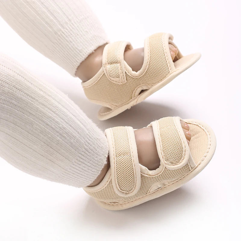0-1 Year  Baby Boy and Baby Girl Casual Mesh Breathable Soft Soled Sandals