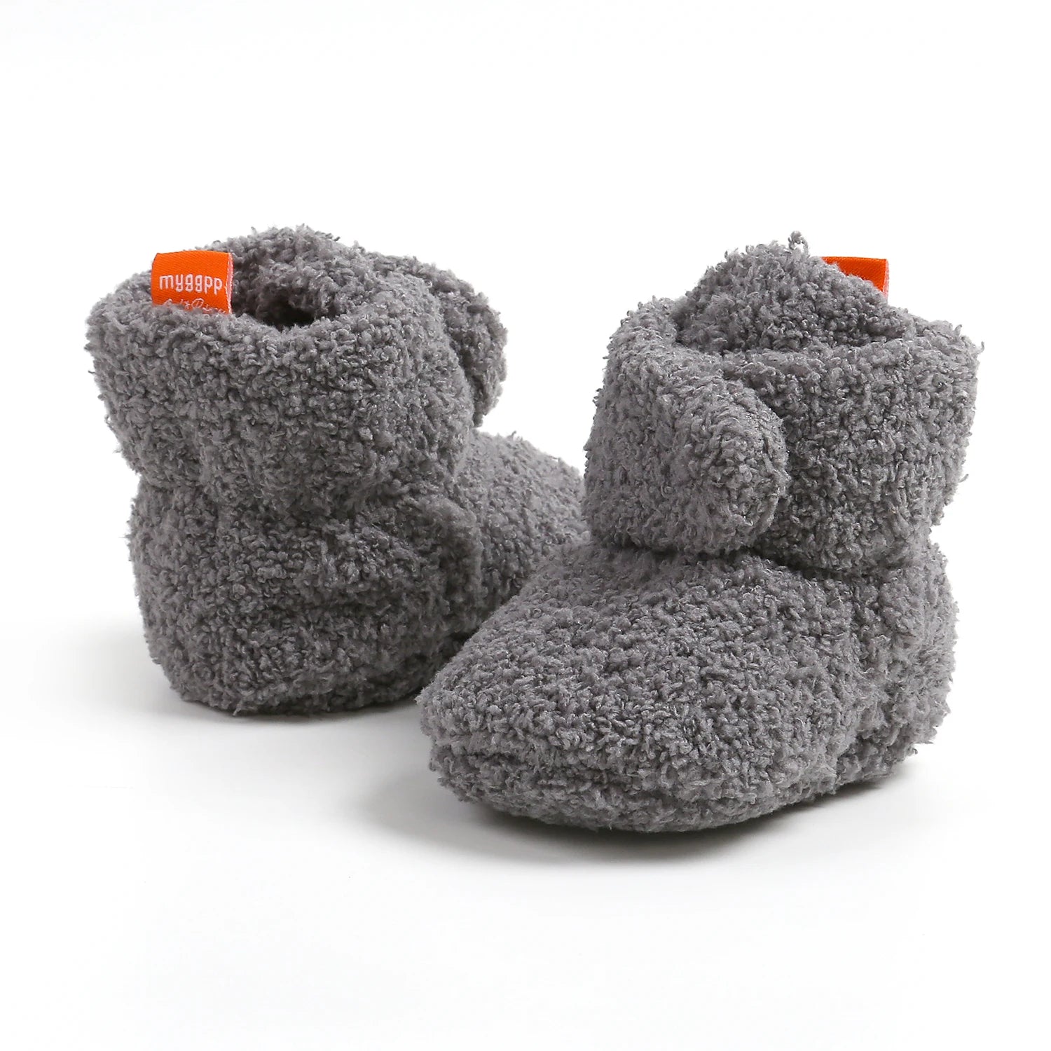 Baby Halloween Pumpkin Booties – Newborn First-Step Sock Shoes