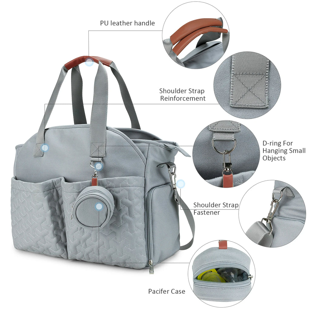 Mom & Dad Travel Bag – Diaper & Pump Tote